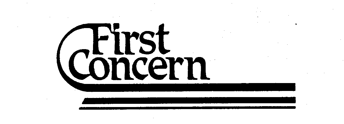 Trademark Logo FIRST CONCERN