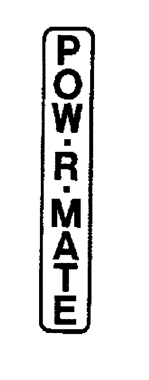 Trademark Logo POW-R-MATE