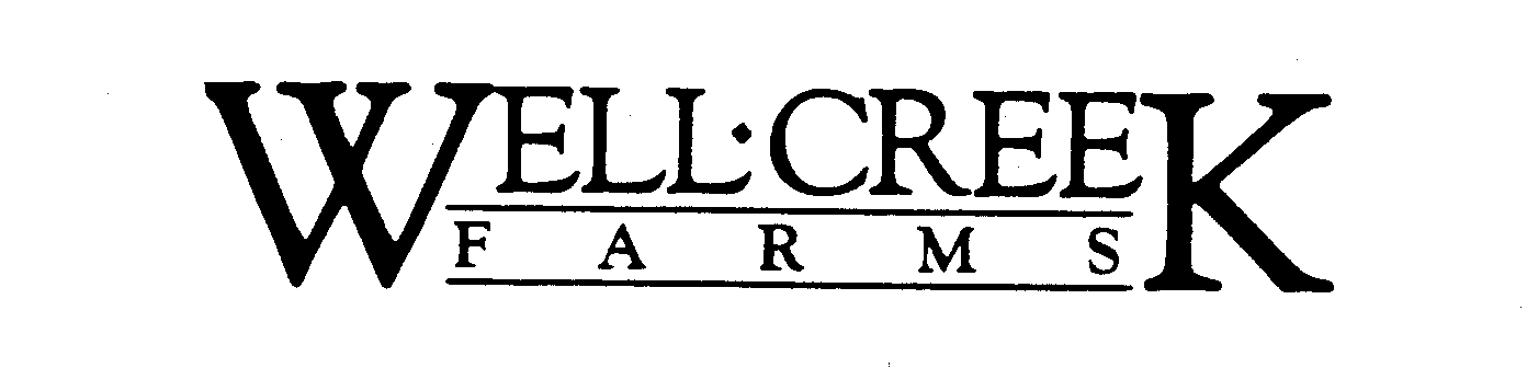 Trademark Logo WELL-CREEK FARMS