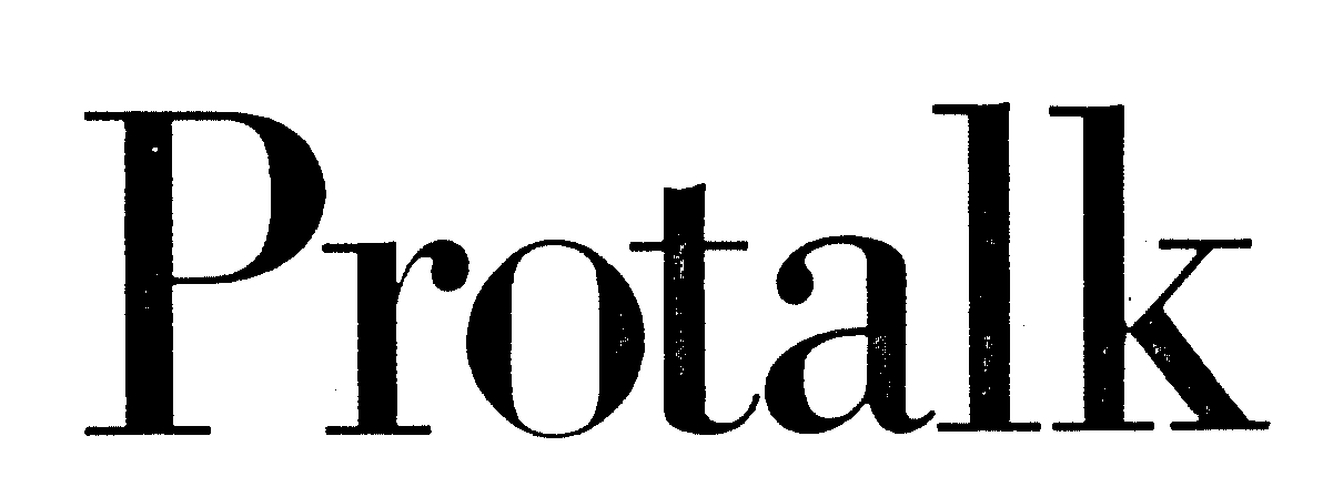 Trademark Logo PROTALK