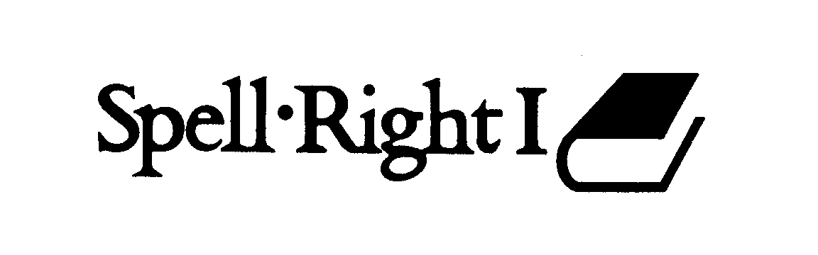  SPELL-RIGHT I