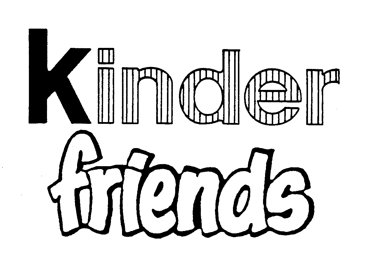 Trademark Logo KINDER FRIENDS