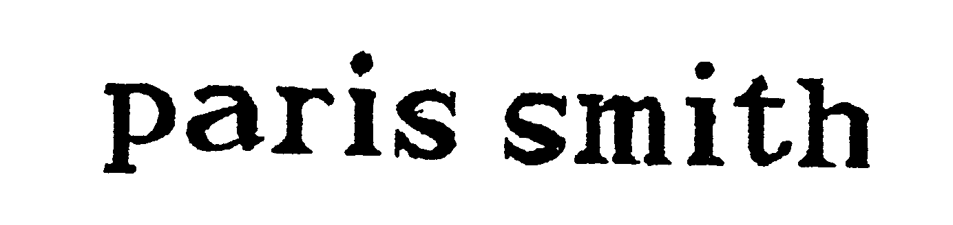 Trademark Logo PARIS SMITH