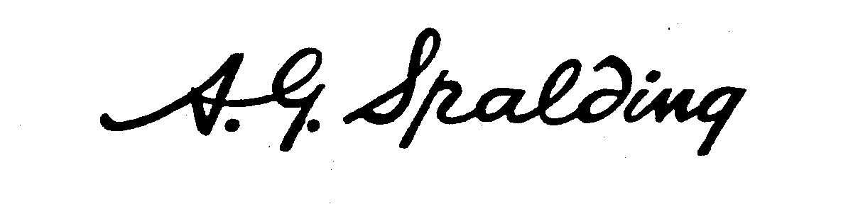 Trademark Logo A. G. SPALDING