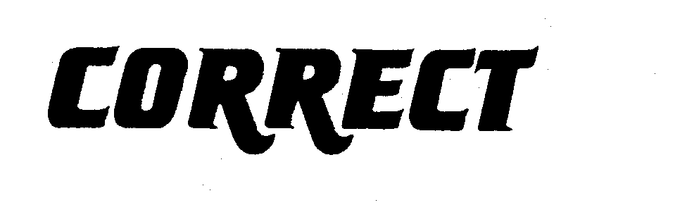 Trademark Logo CORRECT