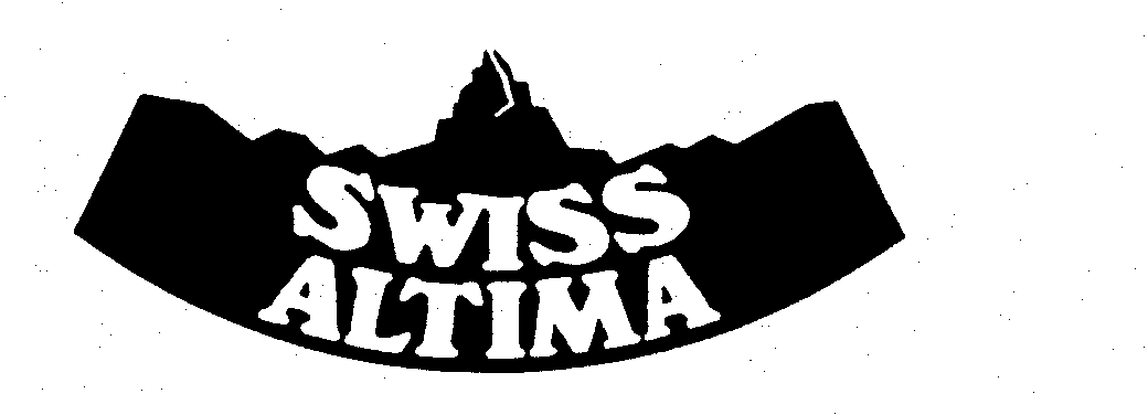Trademark Logo SWISS ALTIMA