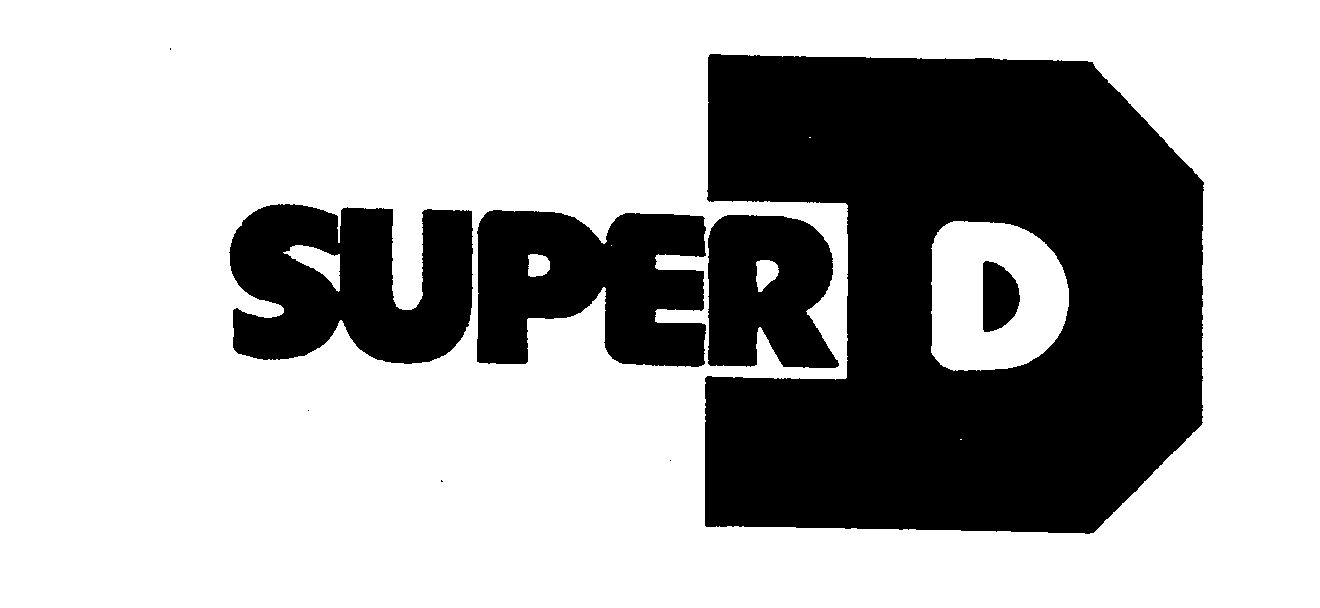 Trademark Logo SUPER D