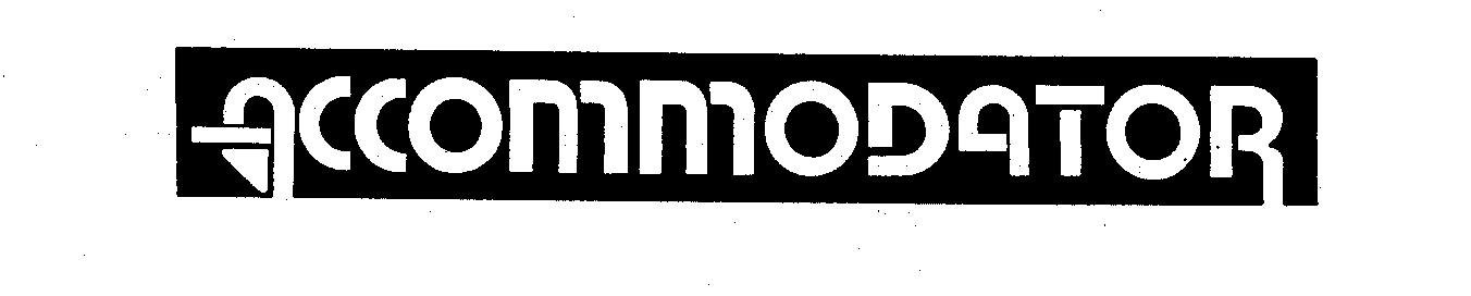 Trademark Logo ACCOMMODATOR