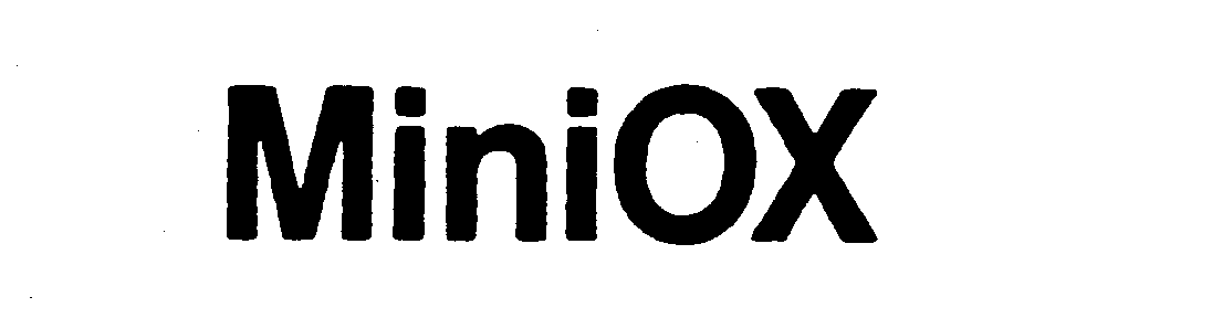Trademark Logo MINIOX