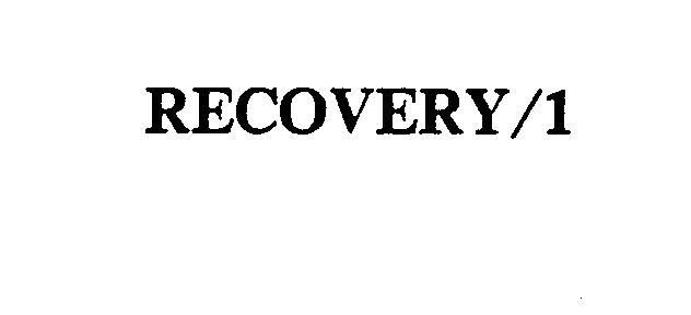  RECOVERY/1