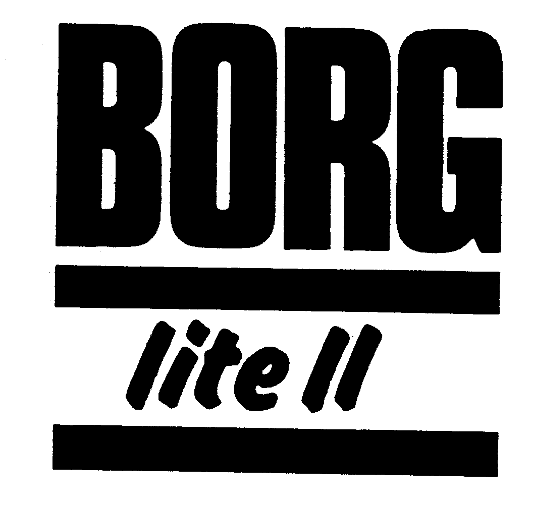 Trademark Logo BORG LITE II
