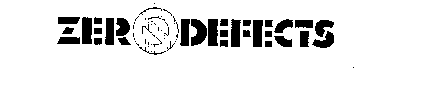 Trademark Logo ZERODEFECTS