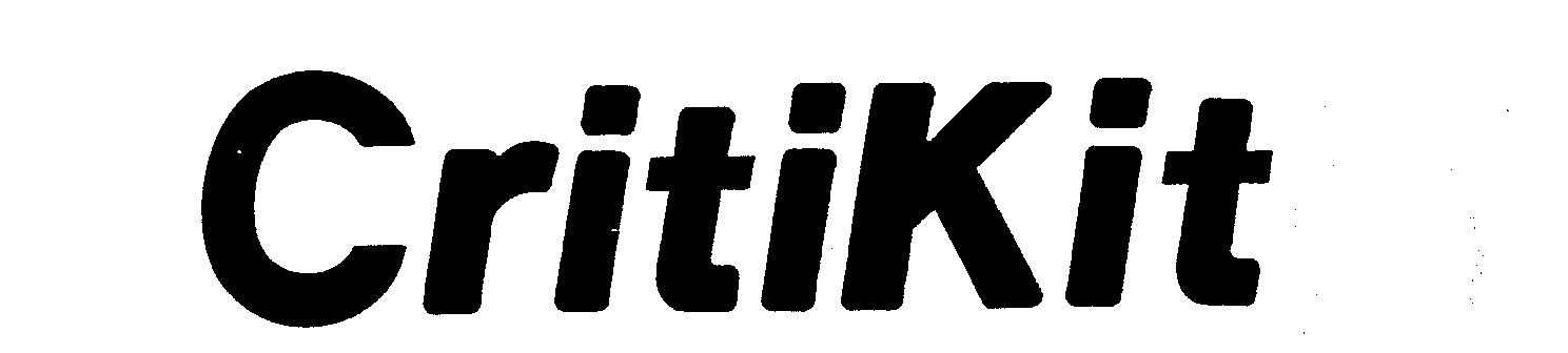 Trademark Logo CRITIKIT