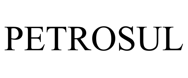 Trademark Logo PETROSUL