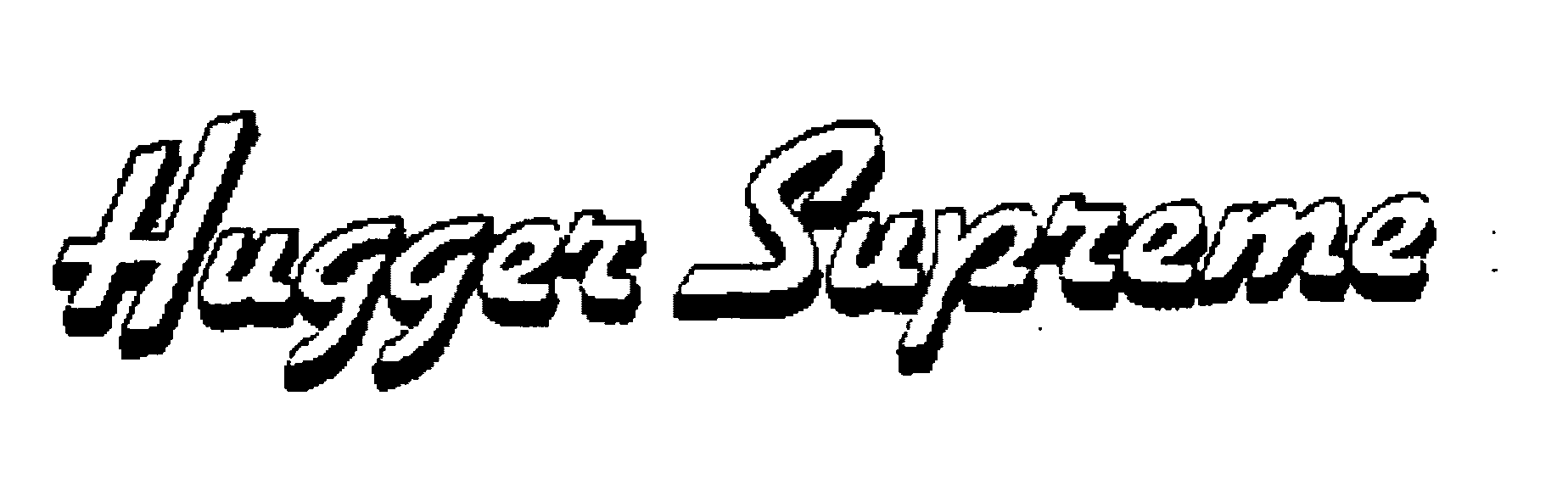 Trademark Logo HUGGER SUPREME
