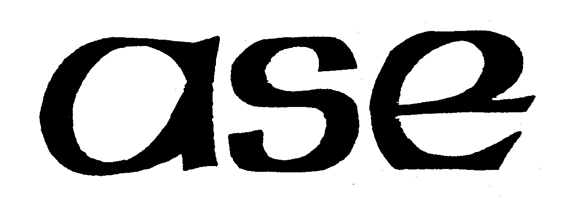 Trademark Logo ASE
