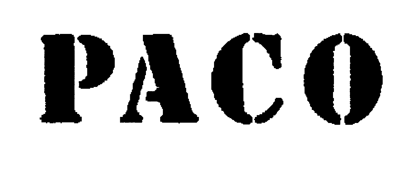 Trademark Logo PACO