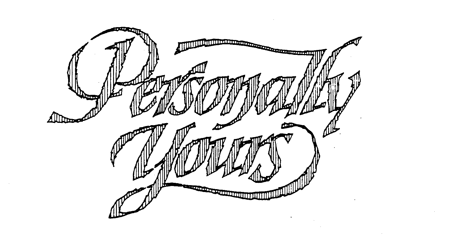 Trademark Logo PERSONALLY YOURS