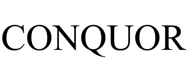 Trademark Logo CONQUOR
