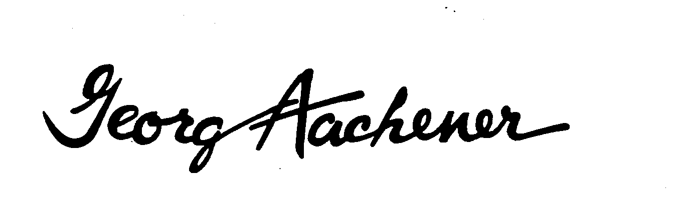 Trademark Logo GEORG AACHENER