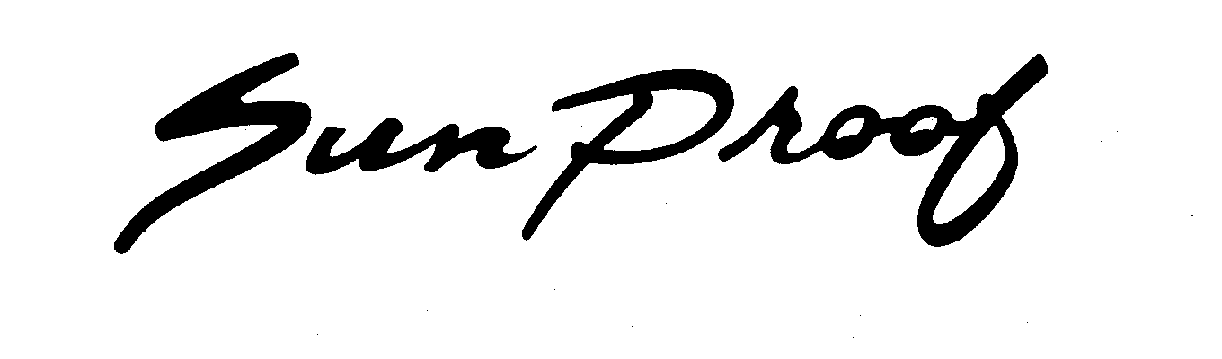 Trademark Logo SUN PROOF