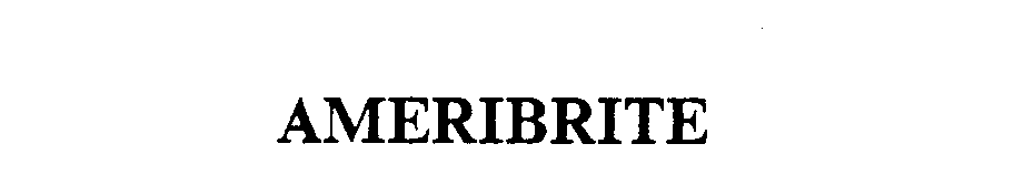 Trademark Logo AMERIBRITE