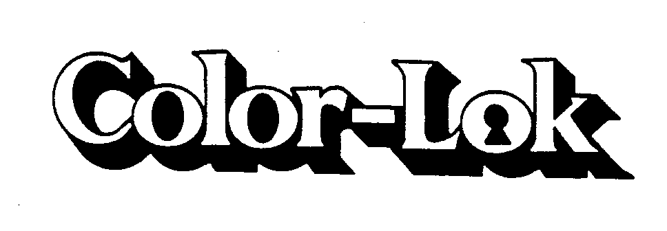 Trademark Logo COLOR-LOK