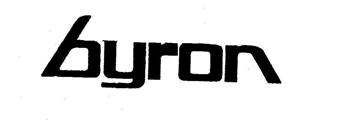 Trademark Logo BYRON