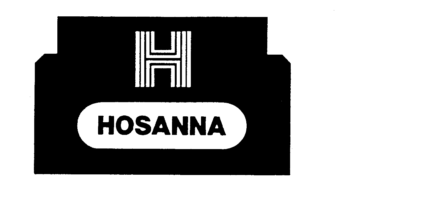 Trademark Logo H HOSANNA