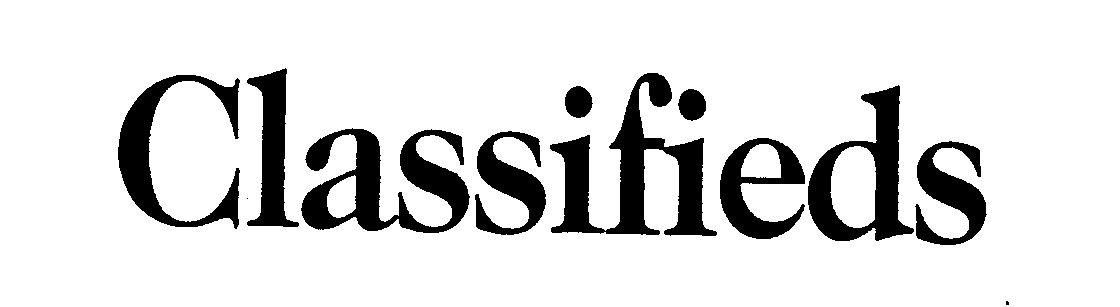 Trademark Logo CLASSIFIEDS