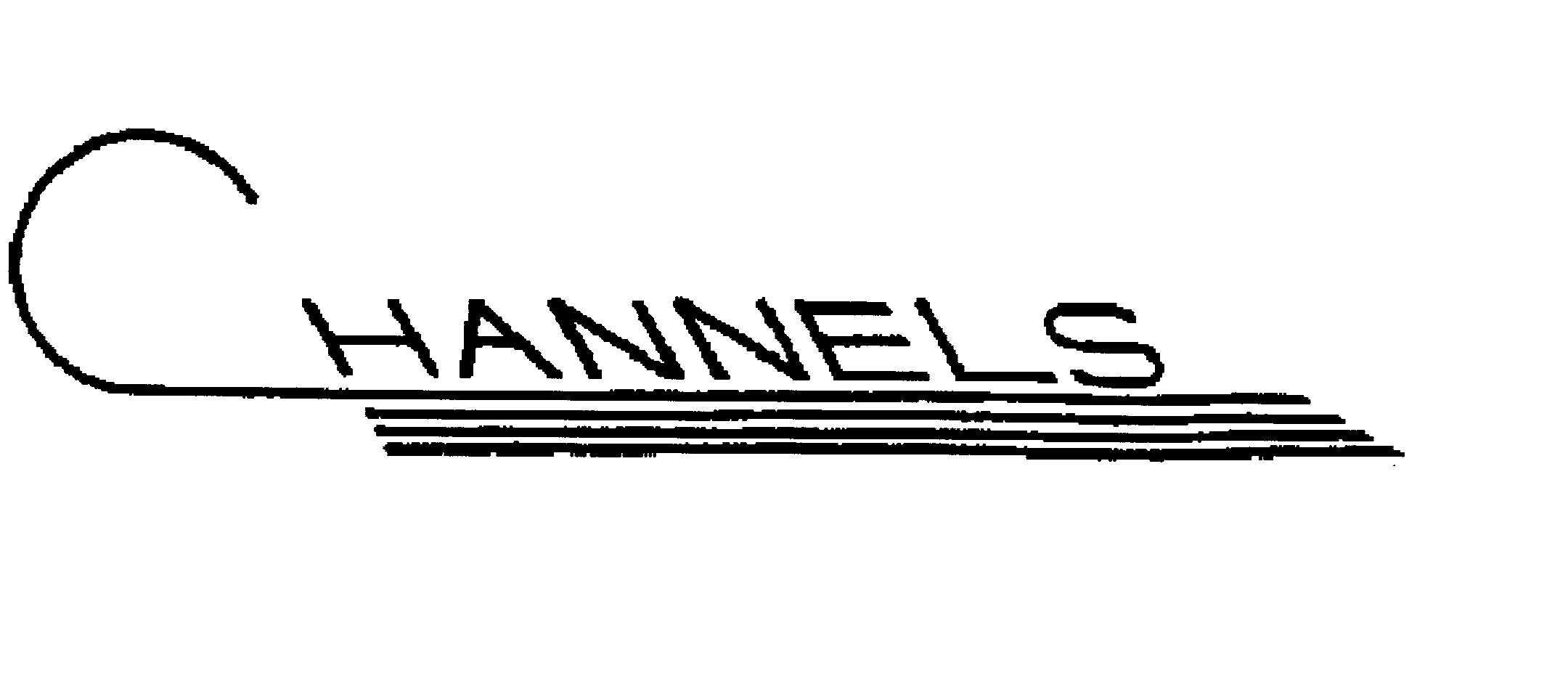 Trademark Logo CHANNELS