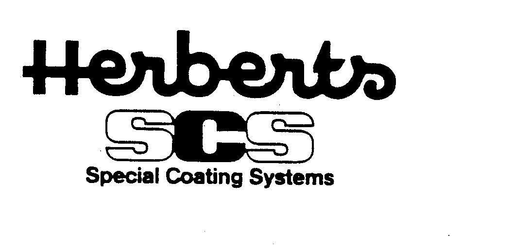 Trademark Logo HERBERTS SCS SPECIAL COATING SYSTEMS
