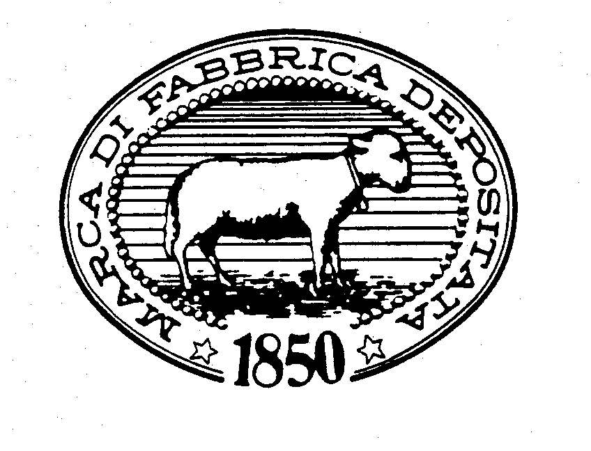 Trademark Logo MARCA DI FABBRICA DEPOSITATA 1850