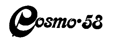Trademark Logo COSMO-58