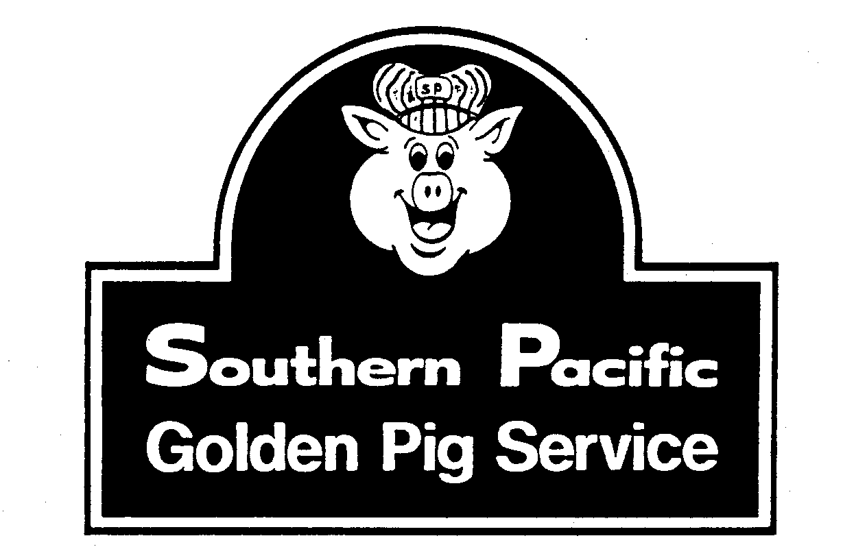  SOUTHERN PACIFIC GOLDEN PIG SERVICE