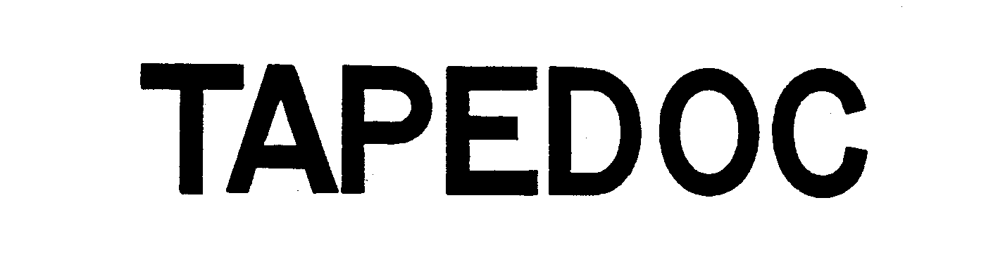 Trademark Logo TAPEDOC