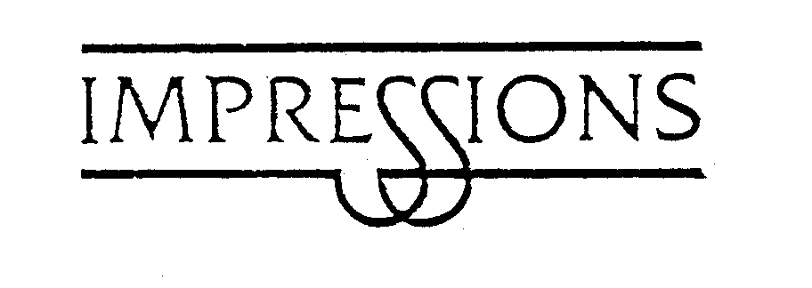 Trademark Logo IMPRESSIONS