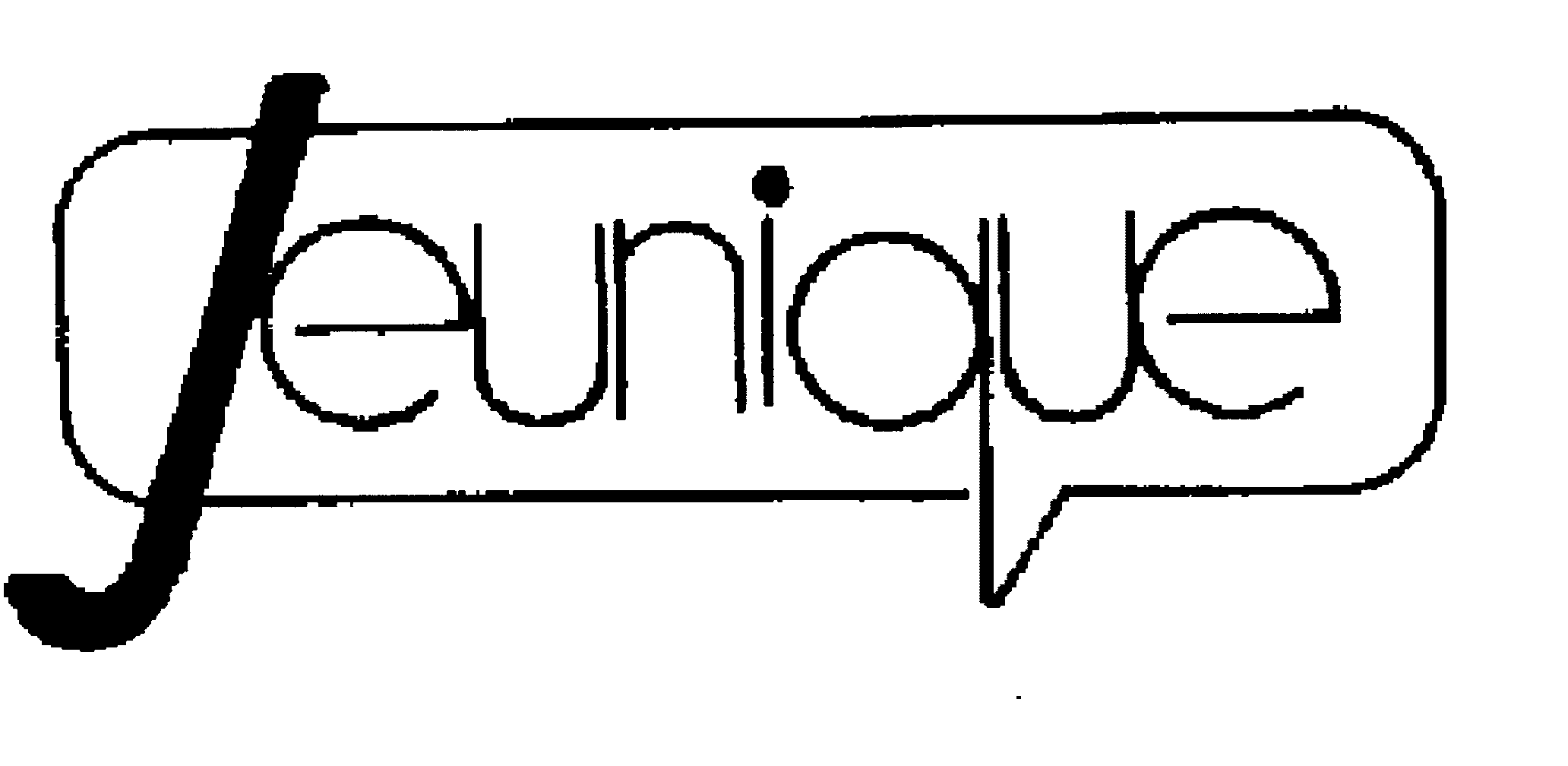 Trademark Logo JEUNIQUE