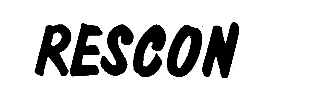 Trademark Logo RESCON