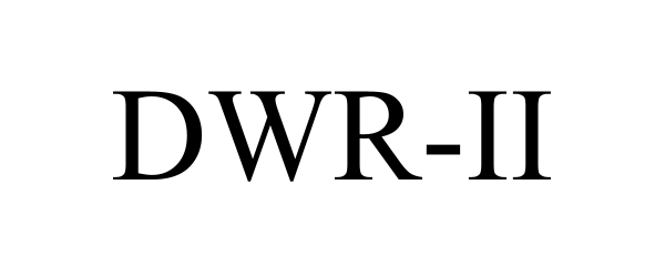 Trademark Logo DWR-II