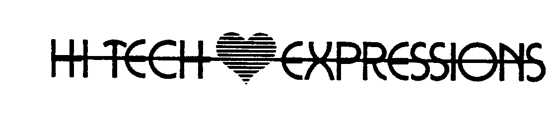 Trademark Logo HI TECH EXPRESSIONS