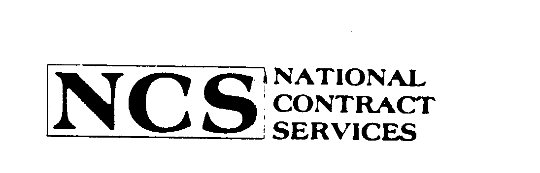  NCS NATIONAL CONTRACT SERVICES