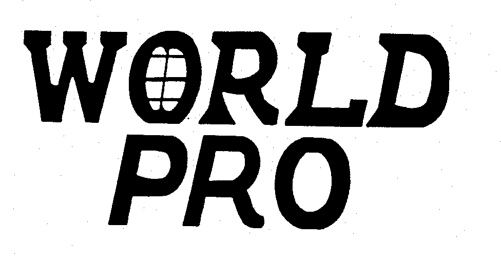 Trademark Logo WORLD PRO
