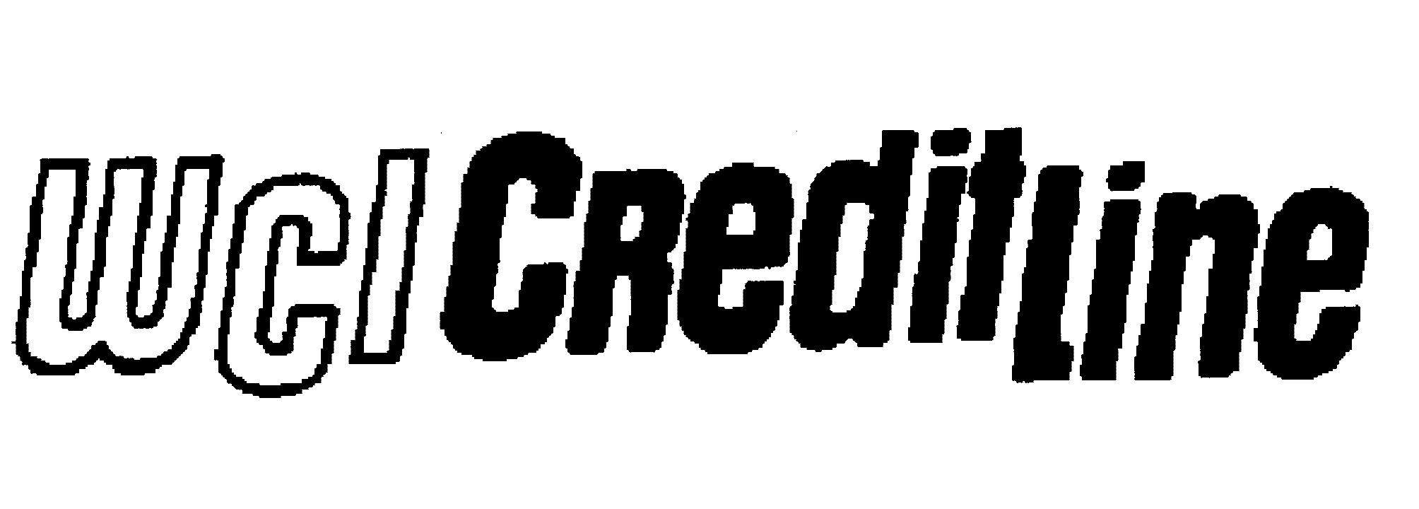 Trademark Logo WCI CREDITLINE