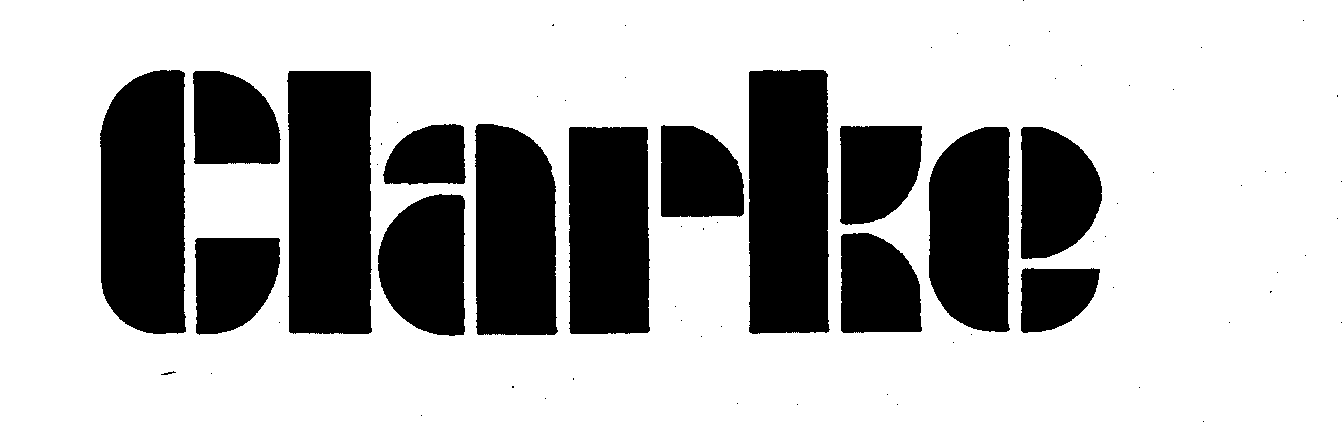 Trademark Logo CLARKE