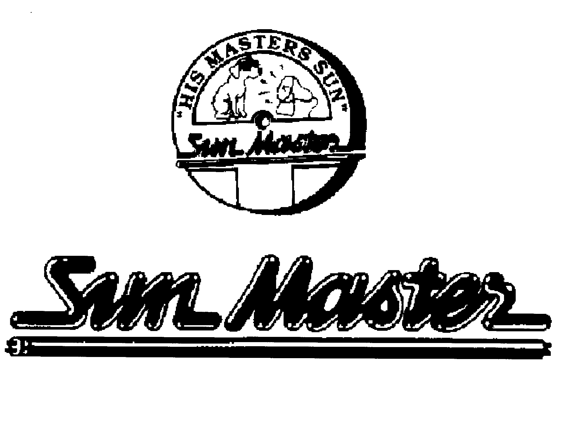 Trademark Logo SUN MASTER "HIS MASTERS SUN"
