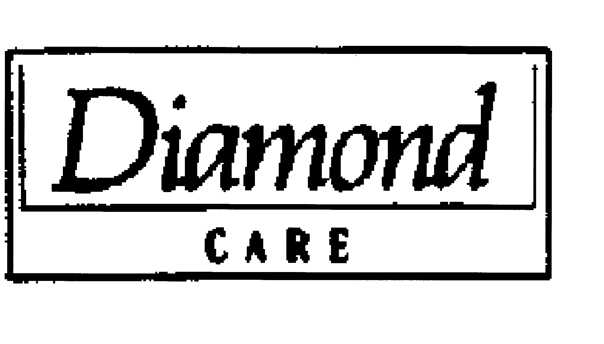 Trademark Logo DIAMOND CARE