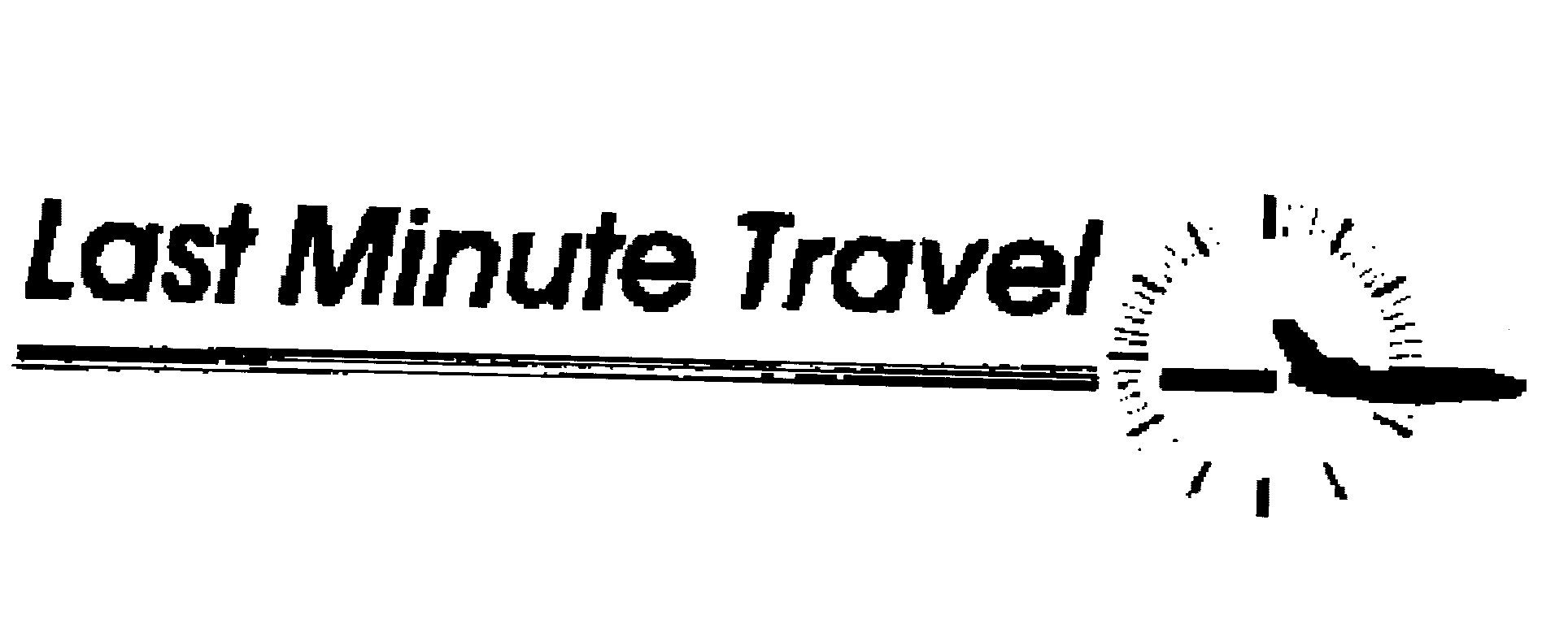Trademark Logo LAST MINUTE TRAVEL