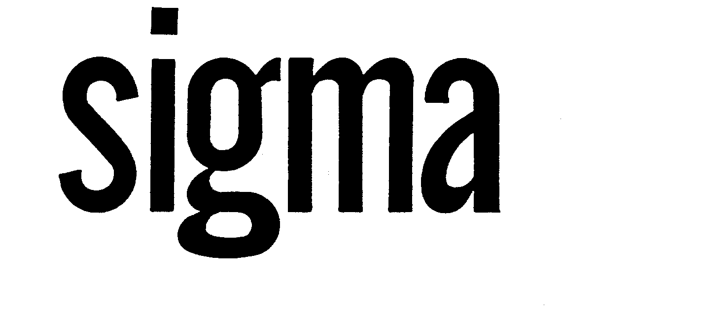 Trademark Logo SIGMA