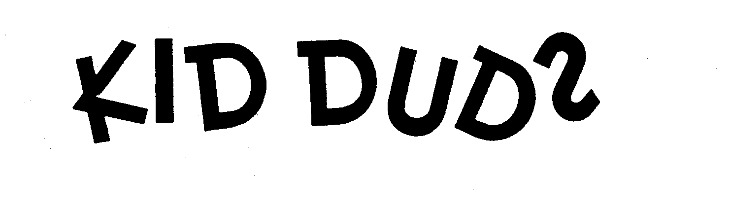 Trademark Logo KID DUDS